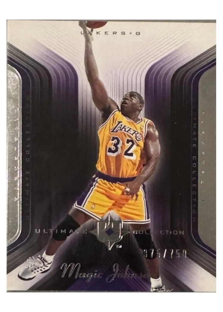 2004 Upper Deck Ultimate Collection Magic Johnson #46 card