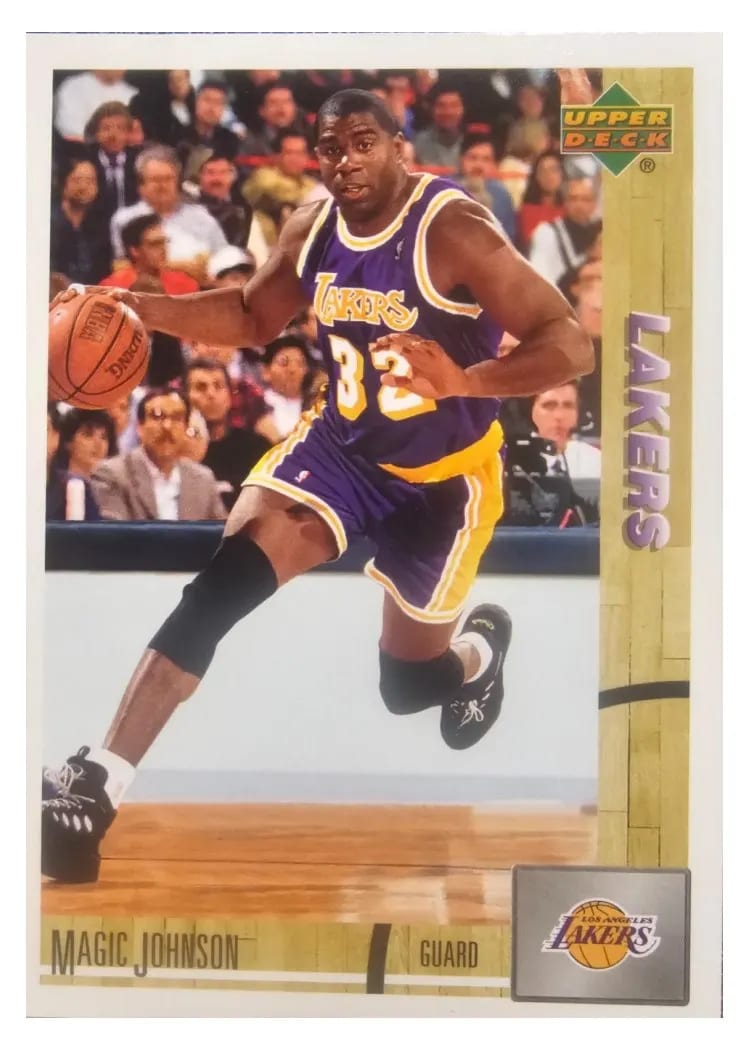 2008 Upper Deck Lineage Magic Johnson #10 card