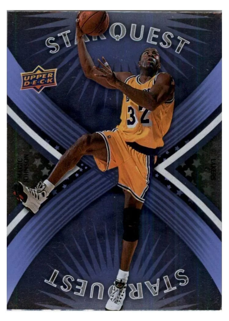 2008 Upper Deck Starquest Magic Johnson #SQ-19 card