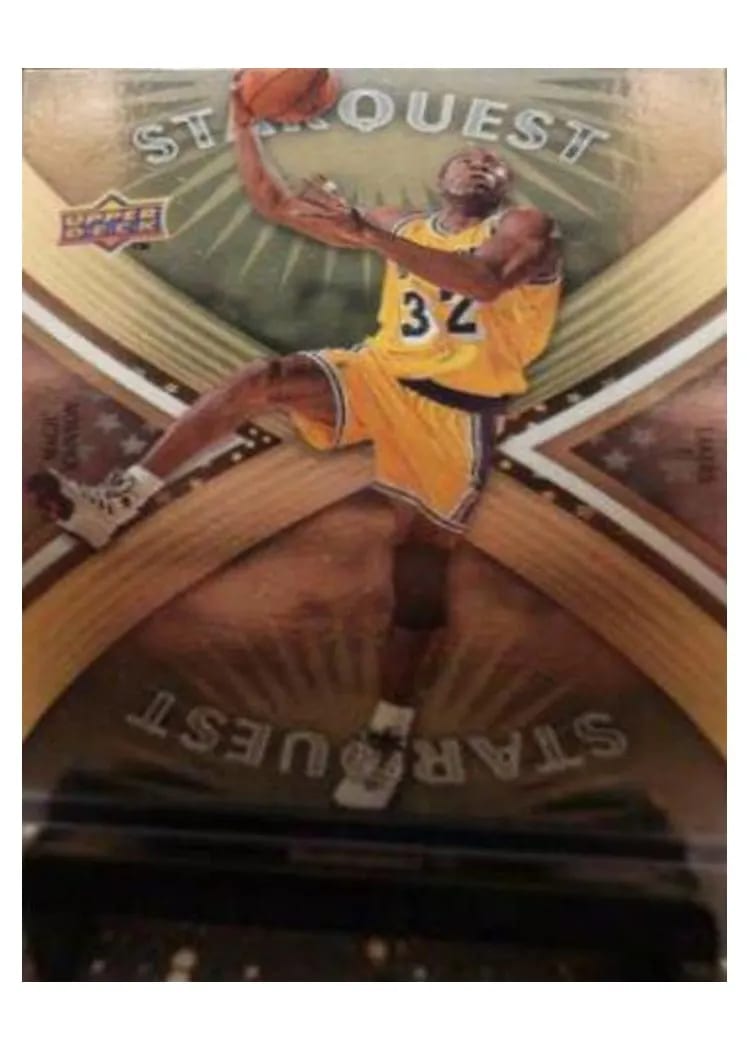 2008 Upper Deck Starquest Magic Johnson Gold #SQ-19 card