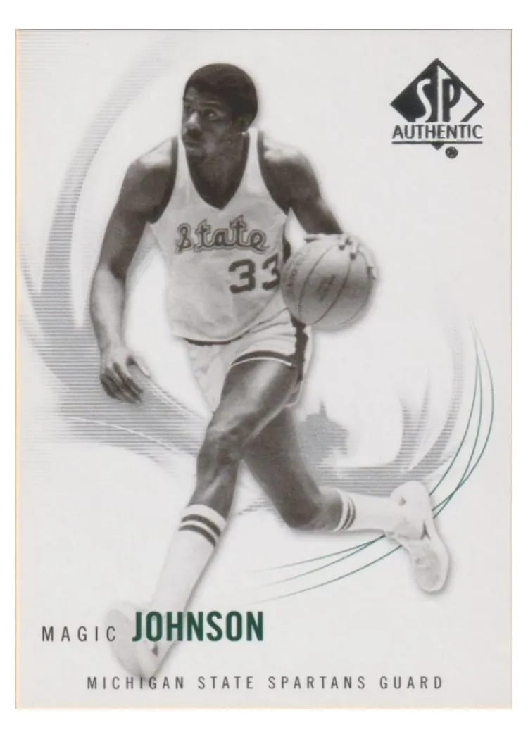 2010 SP Authentic Magic Johnson #9 card