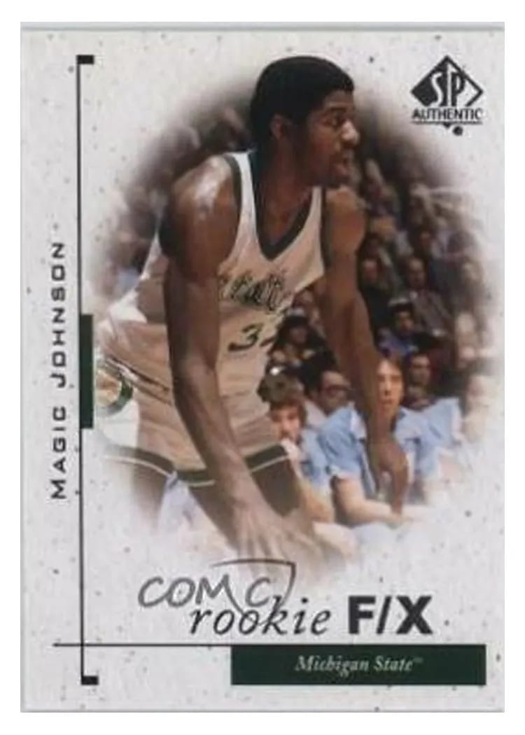 2011 SP Authentic Magic Johnson #55 card