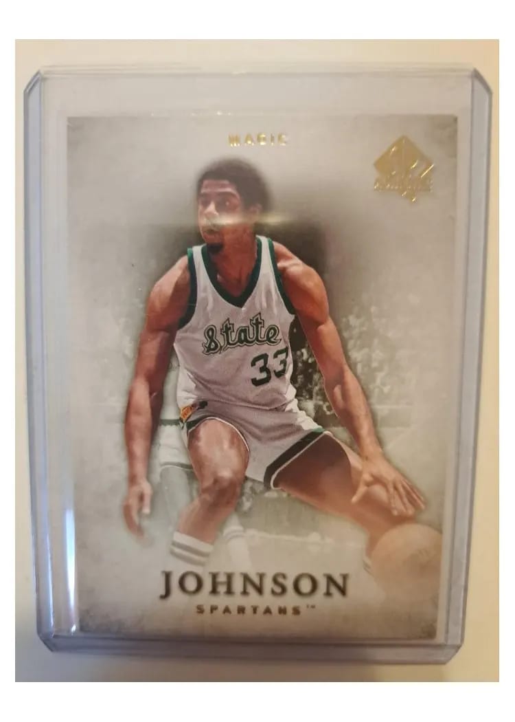 2013 SP Authentic Magic Johnson #4 card