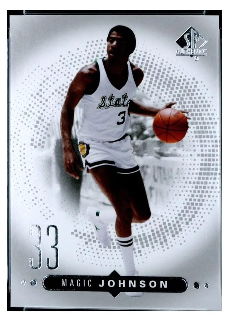 2014 SP Authentic Magic Johnson #35 card