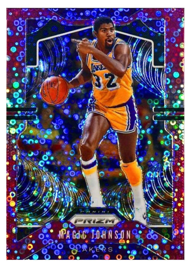 2019-20 Panini Prizm Base Set Magic Johnson #25 card