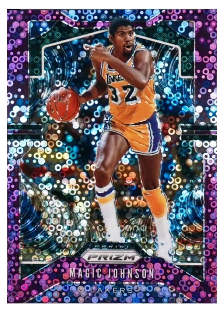 2019-20 Panini Prizm Base Set Magic Johnson #25 card