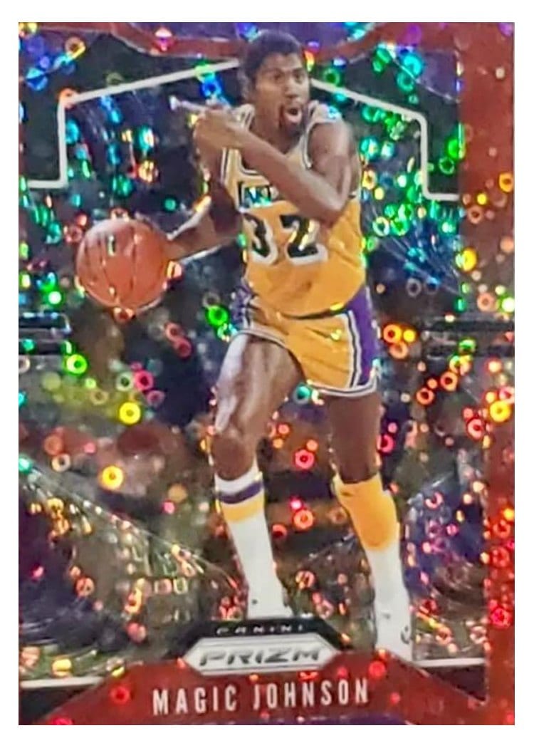 2019-20 Panini Prizm Base Set Magic Johnson #25 card