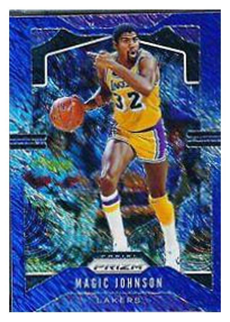 2019-20 Panini Prizm Base Set Magic Johnson #25 card