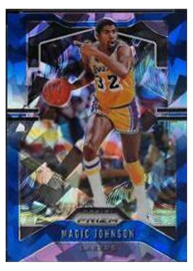 2019-20 Panini Prizm Base Set Magic Johnson #25 card