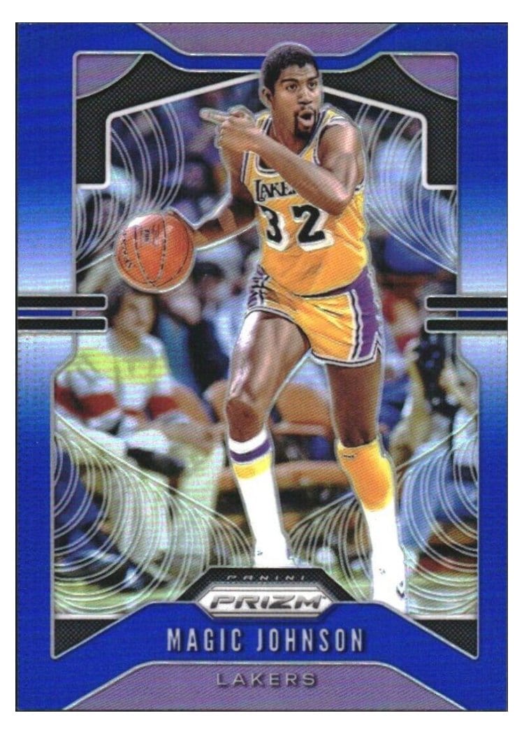 2019-20 Panini Prizm Base Set Magic Johnson #25 card