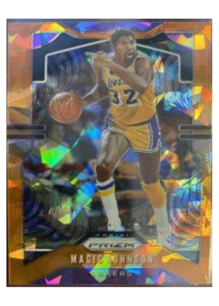 2019-20 Panini Prizm Base Set Magic Johnson #25 card