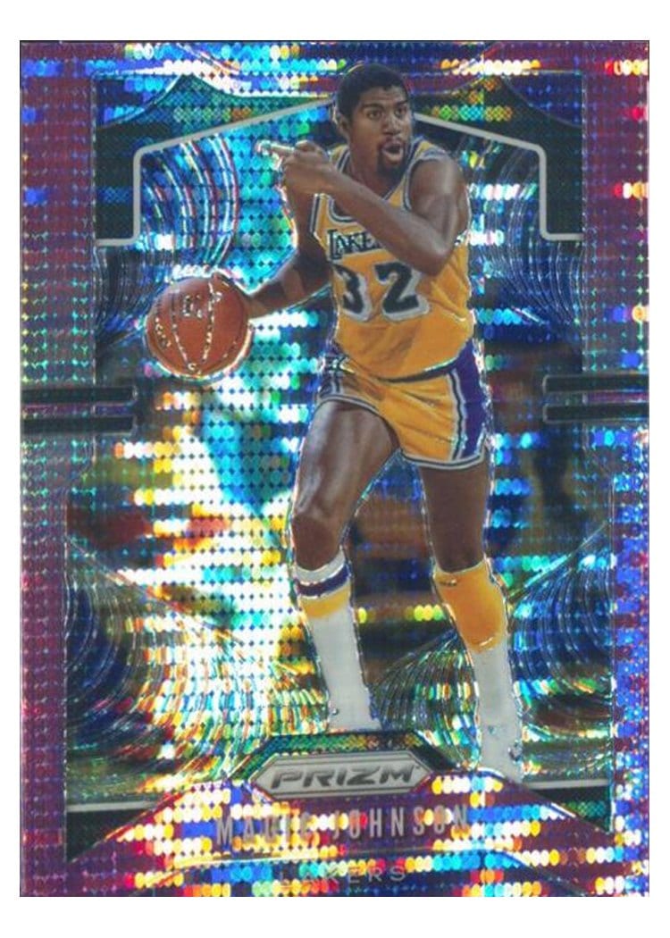 2019-20 Panini Prizm Base Set Magic Johnson #25 card