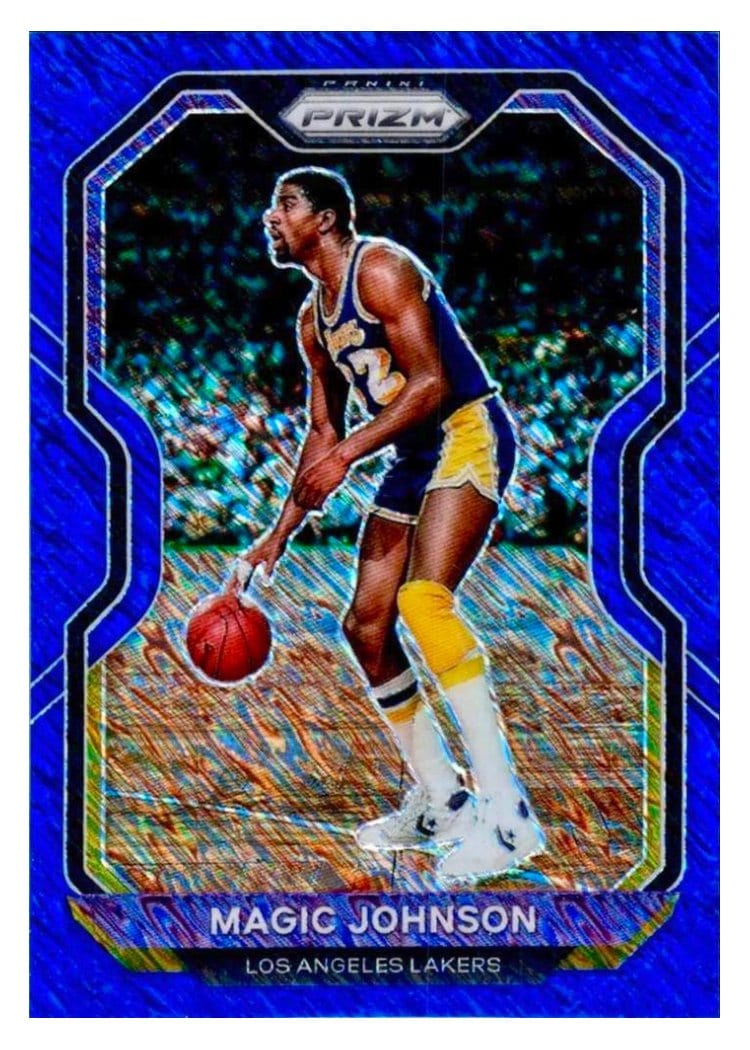 2020-21 Panini Prizm Base Set Magic Johnson #219 card