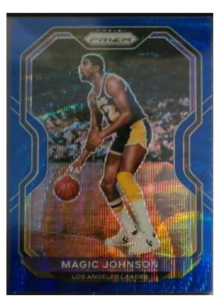 2020-21 Panini Prizm Base Set Magic Johnson #219 card