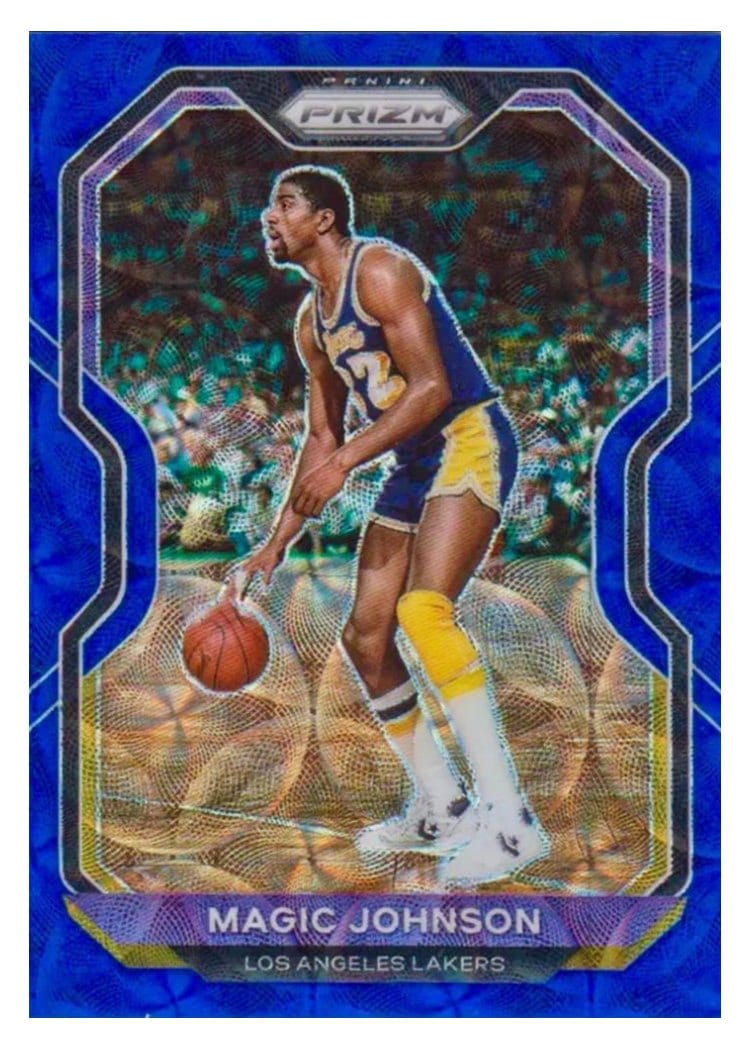 2020-21 Panini Prizm Base Set Magic Johnson #219 card