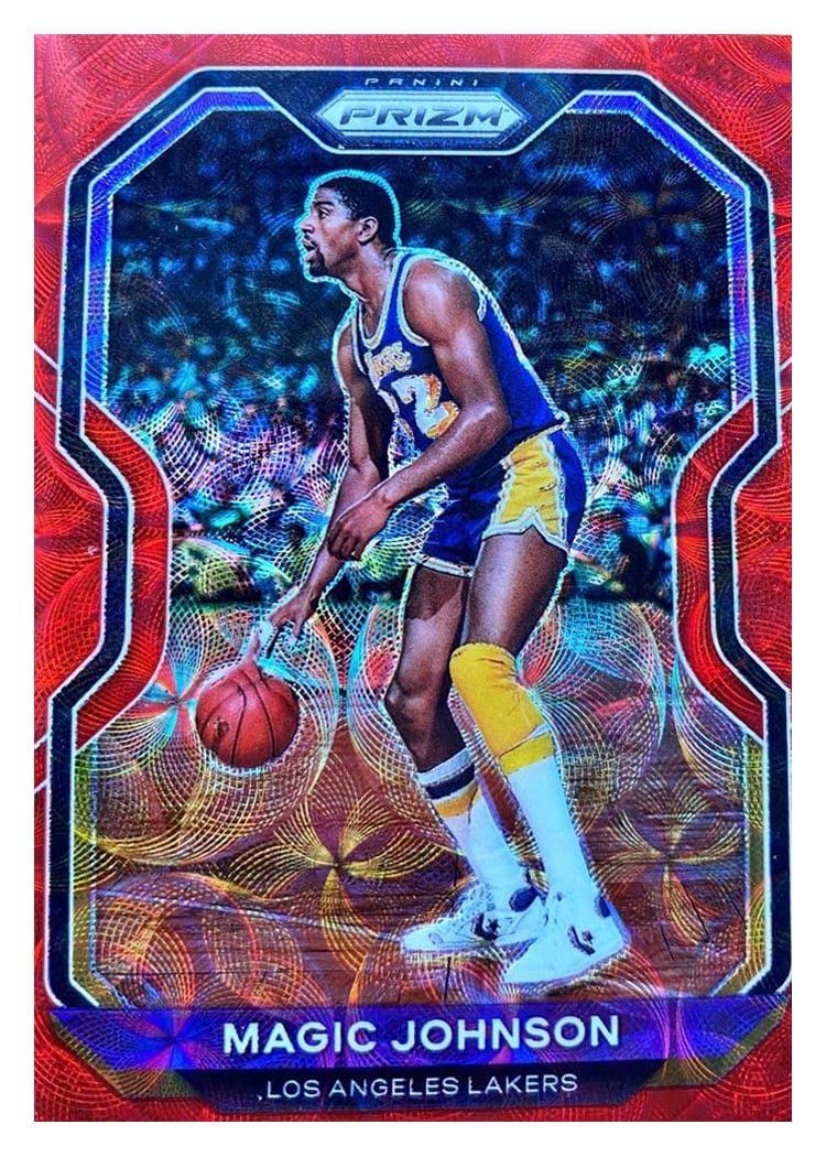 2020-21 Panini Prizm Base Set Magic Johnson #219 card