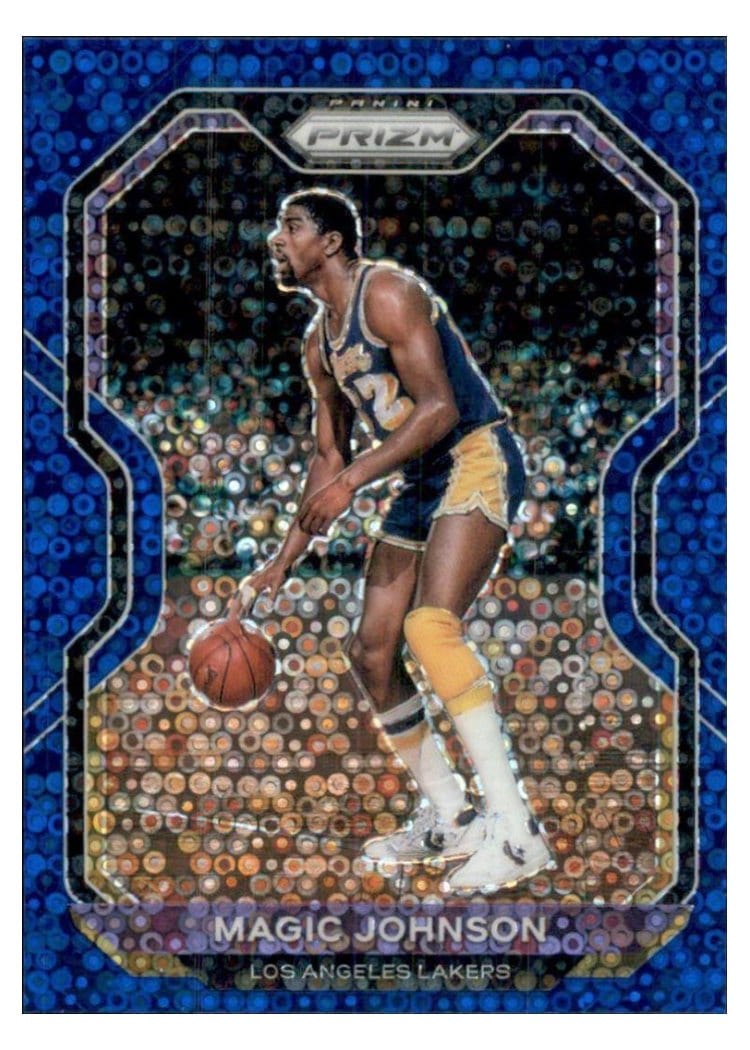 2020-21 Panini Prizm Base Set Magic Johnson #219 card
