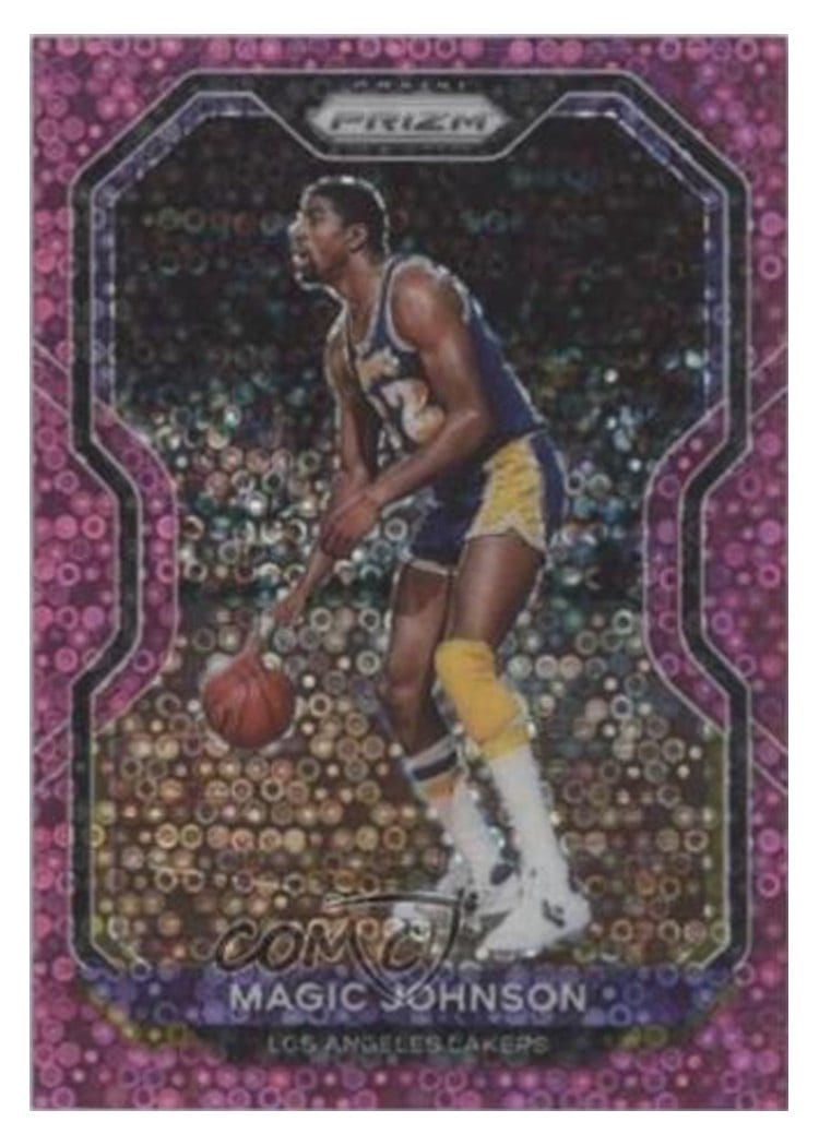 2020-21 Panini Prizm Base Set Magic Johnson #219 card