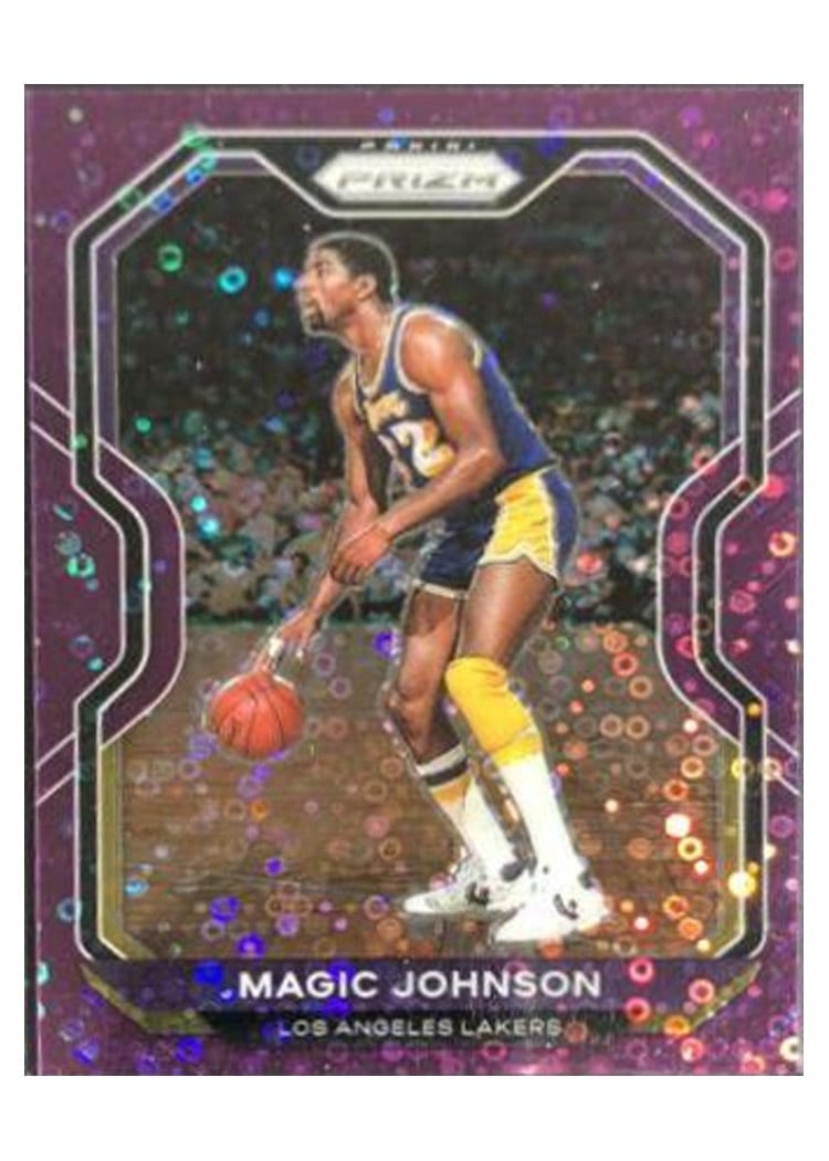 2020-21 Panini Prizm Base Set Magic Johnson #219 card