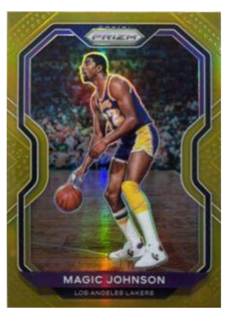 2020-21 Panini Prizm Base Set Magic Johnson #219 card
