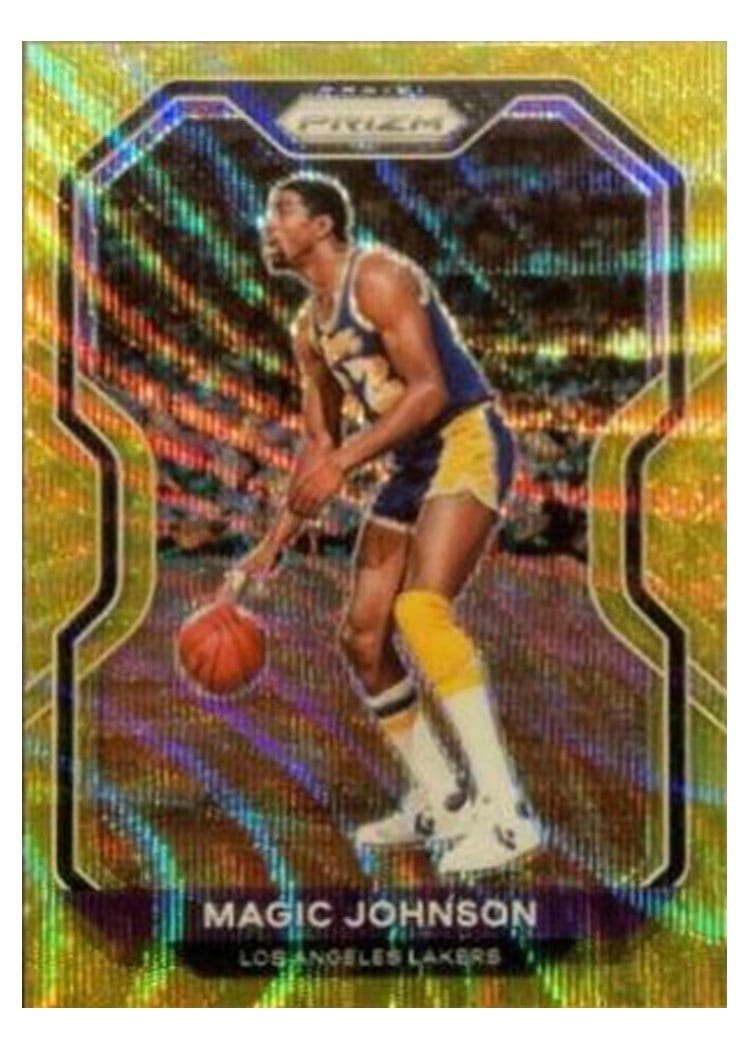 2020-21 Panini Prizm Base Set Magic Johnson #219 card