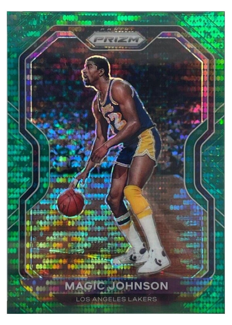 2020-21 Panini Prizm Base Set Magic Johnson #219 card