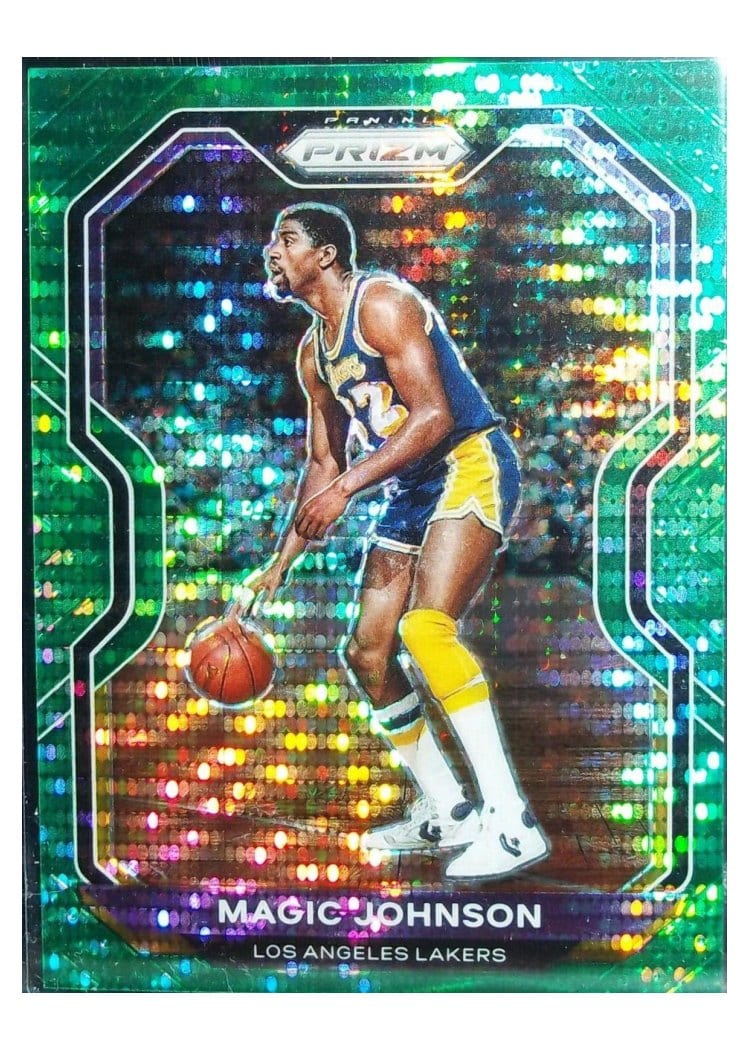 2020-21 Panini Prizm Base Set Magic Johnson #219 card