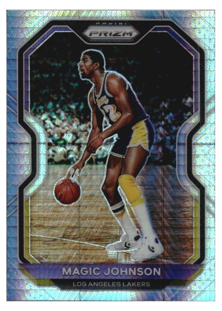 2020-21 Panini Prizm Base Set Magic Johnson #219 card