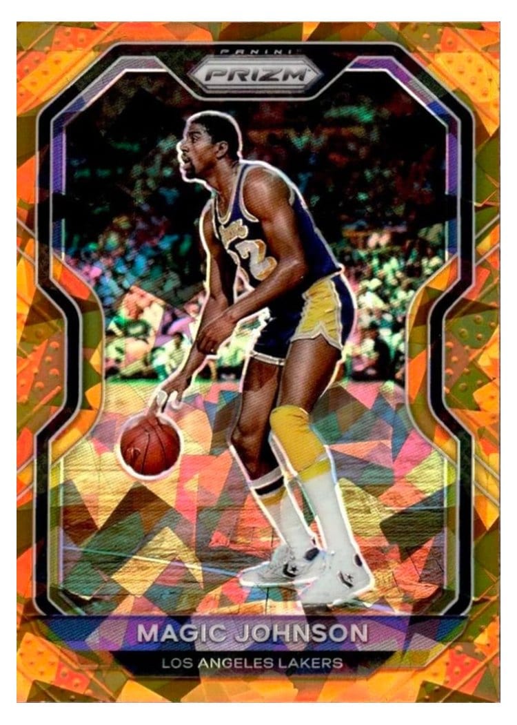 2020-21 Panini Prizm Base Set Magic Johnson #219 card
