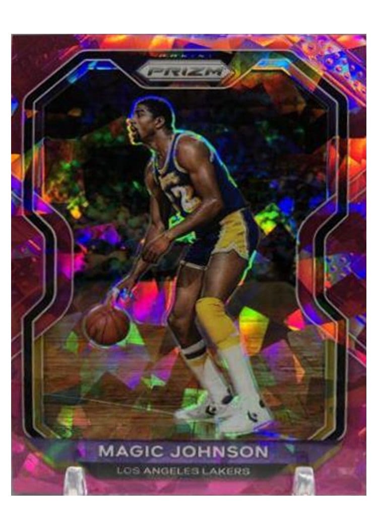 2020-21 Panini Prizm Base Set Magic Johnson #219 card