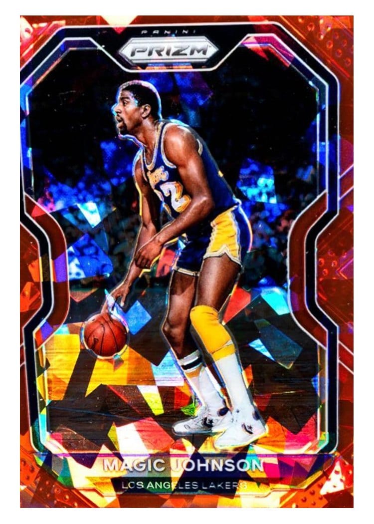 2020-21 Panini Prizm Base Set Magic Johnson #219 card