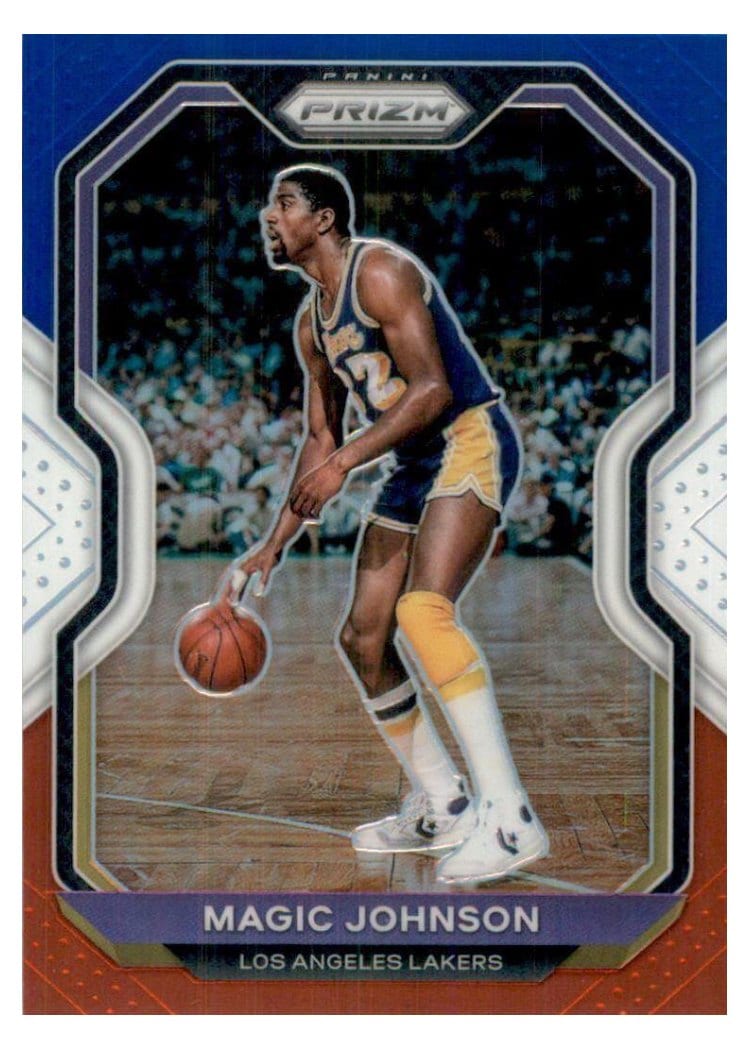 2020-21 Panini Prizm Base Set Magic Johnson #219 card