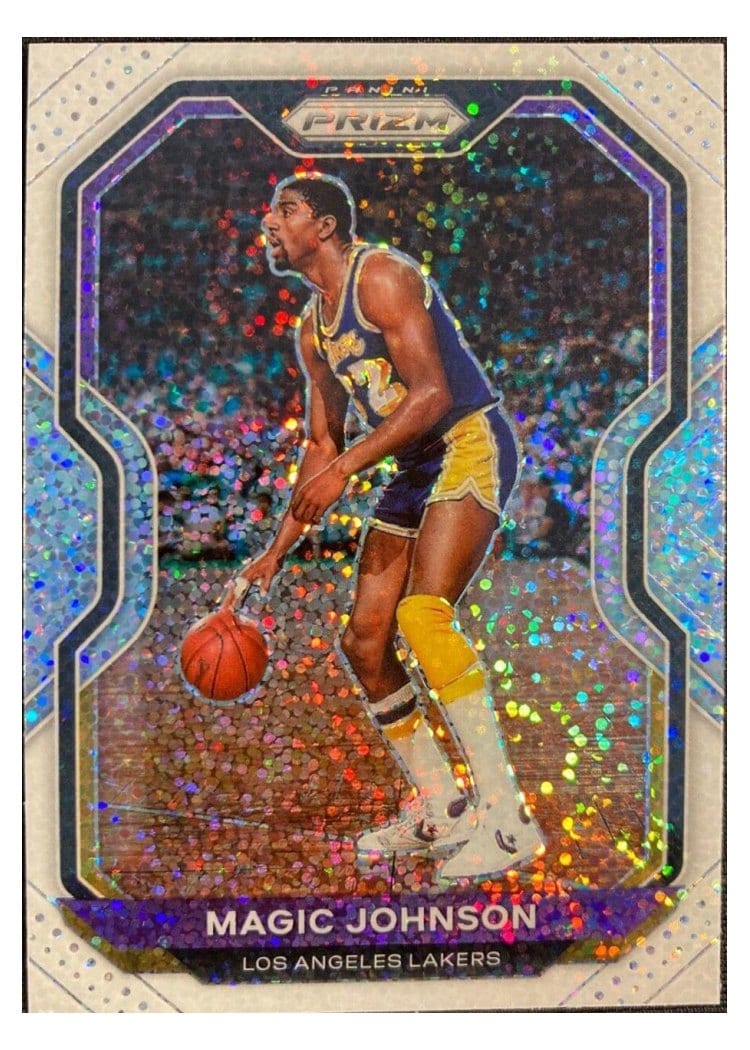2020-21 Panini Prizm Base Set Magic Johnson #219 card