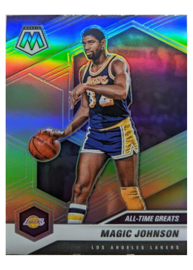 2020 Panini Mosaic Magic Johnson #288 card