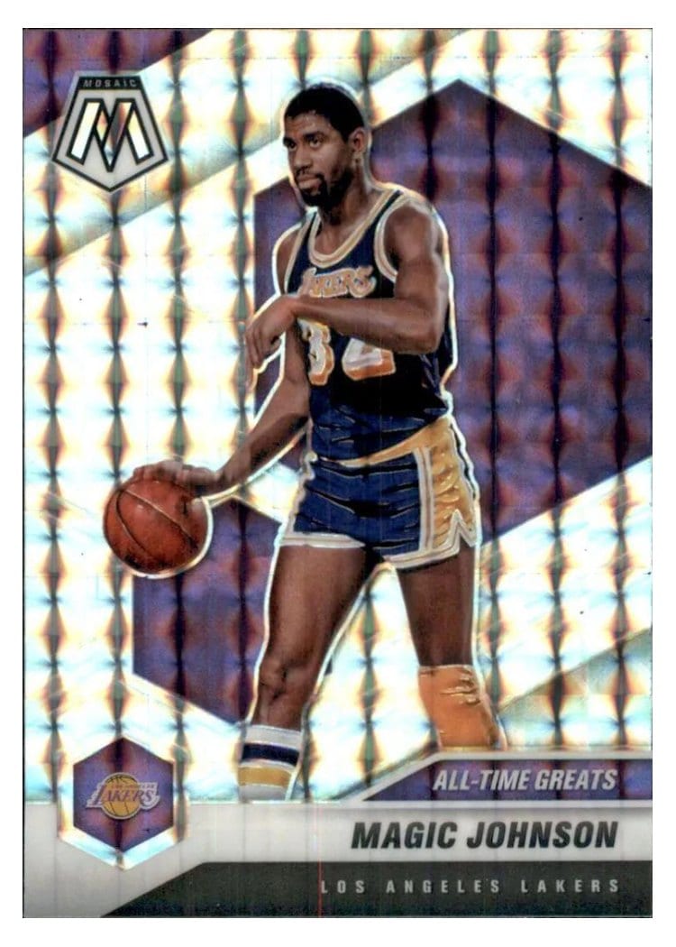 2020 Panini Mosaic Magic Johnson #288 card