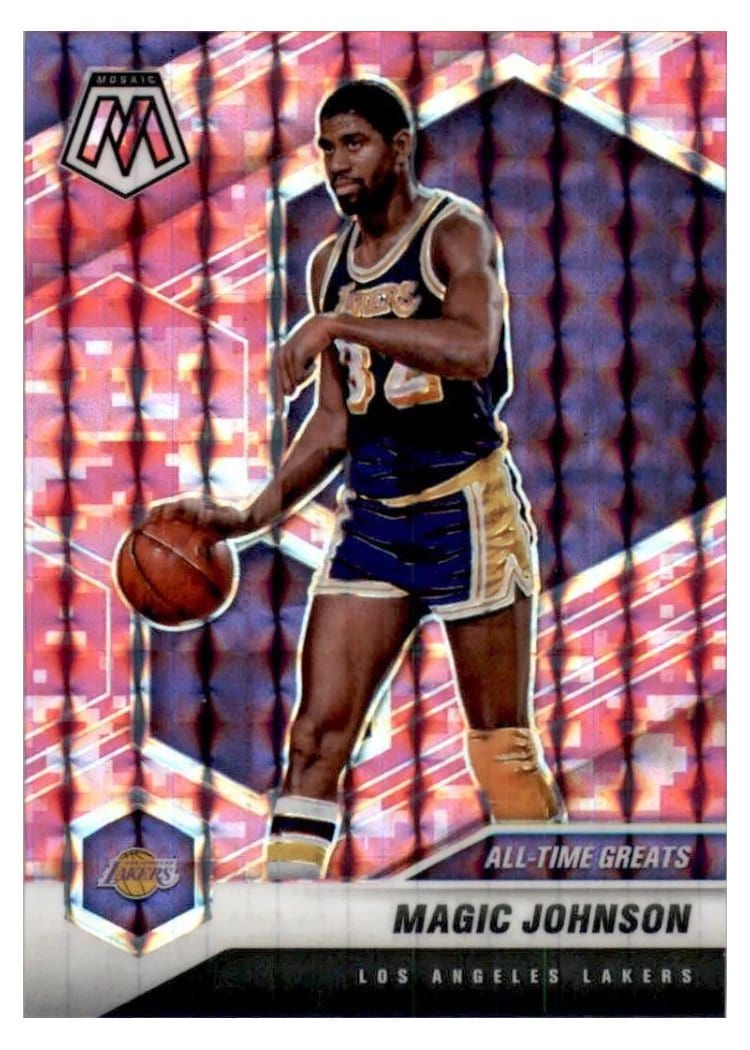 2020 Panini Mosaic Magic Johnson #288 card