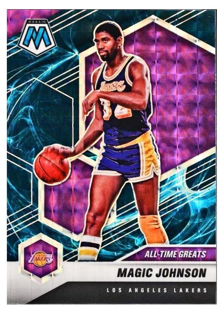 2020 Panini Mosaic Magic Johnson #288 card