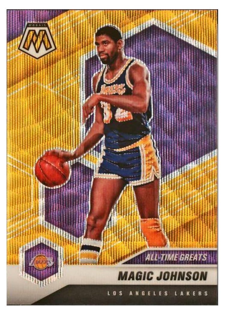 2020 Panini Mosaic Magic Johnson #288 card