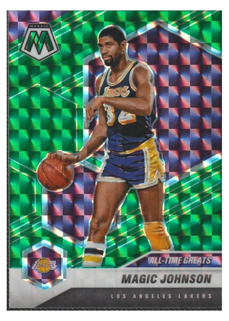 2020 Panini Mosaic Magic Johnson #288 card