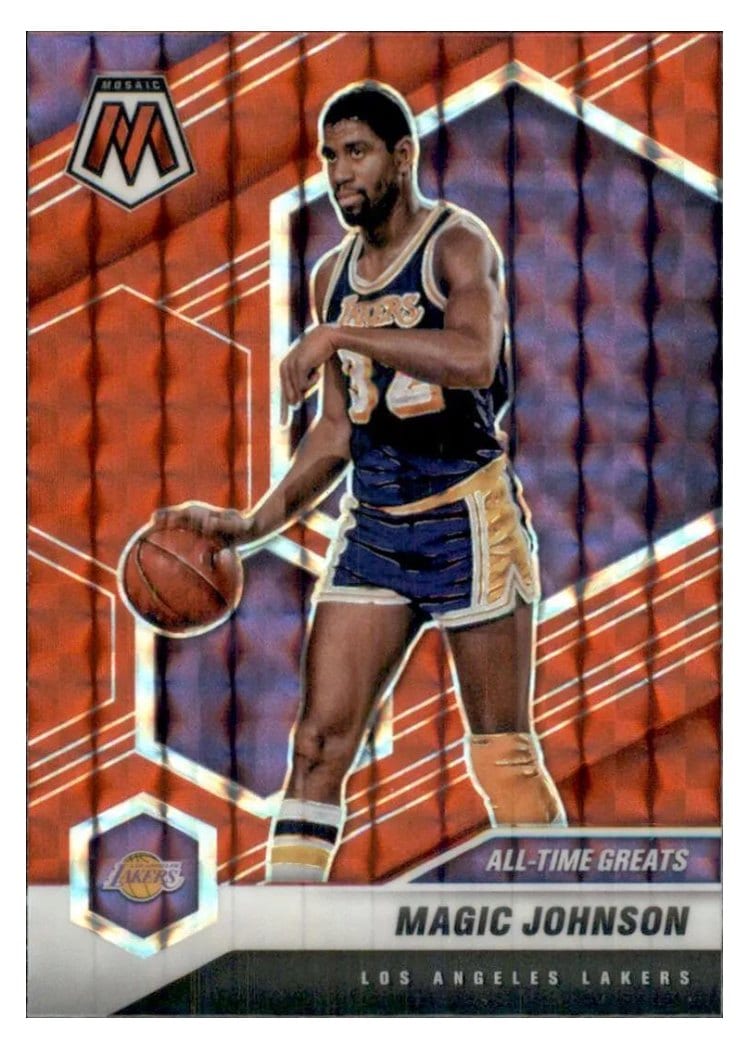 2020 Panini Mosaic Magic Johnson #288 card