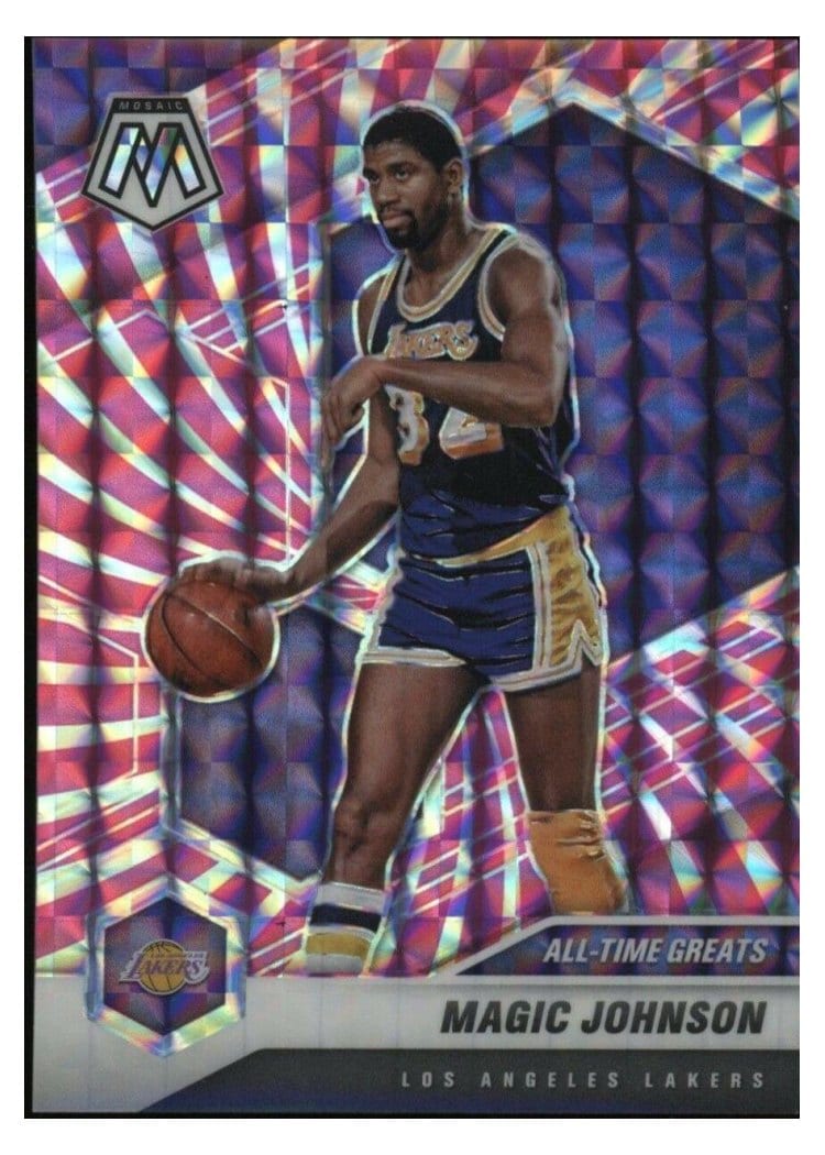 2020 Panini Mosaic Magic Johnson #288 card
