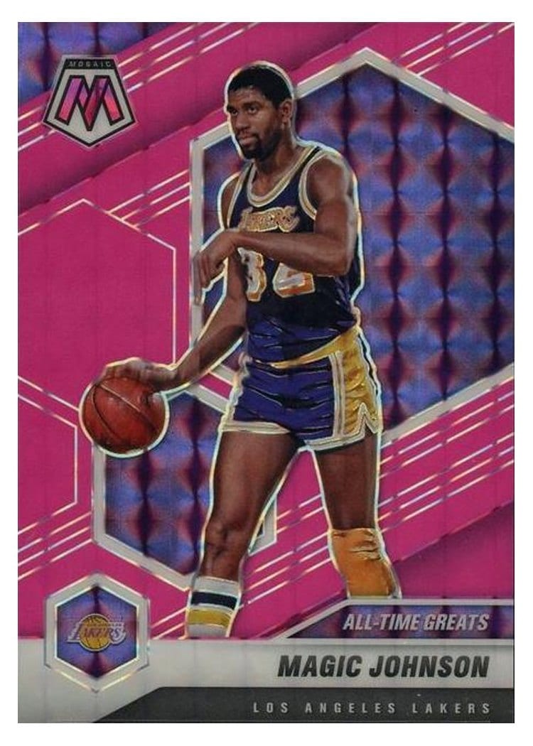 2020 Panini Mosaic Magic Johnson #288 card