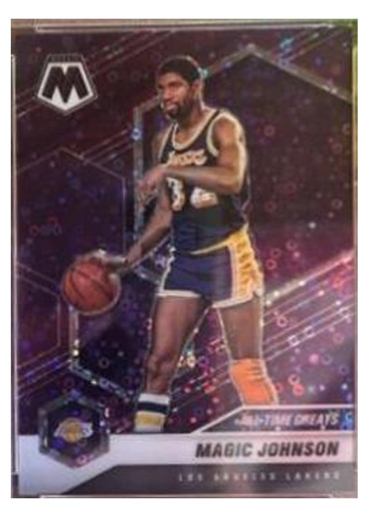 2020 Panini Mosaic Magic Johnson #288 card