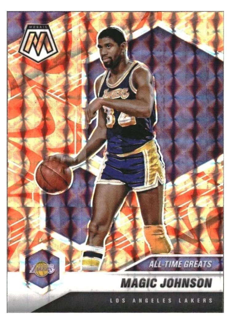 2020 Panini Mosaic Magic Johnson #288 card