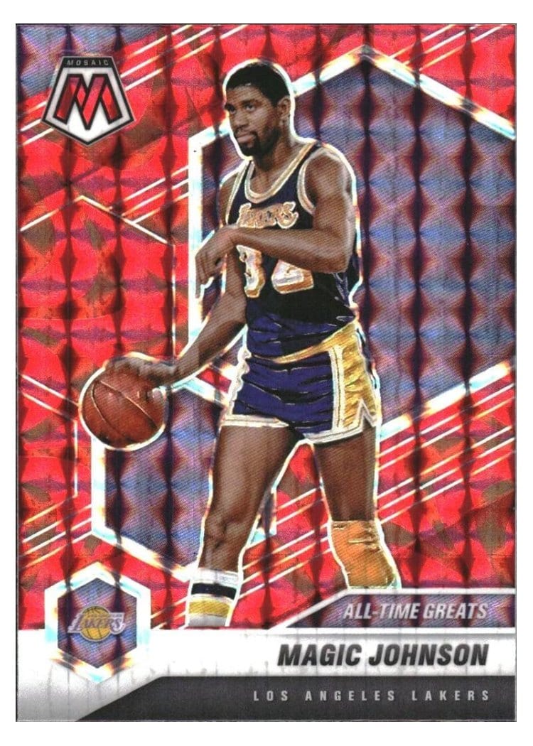 2020 Panini Mosaic Magic Johnson #288 card