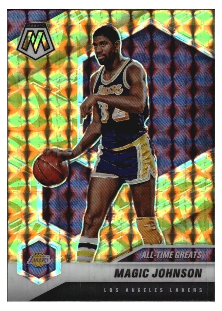 2020 Panini Mosaic Magic Johnson #288 card