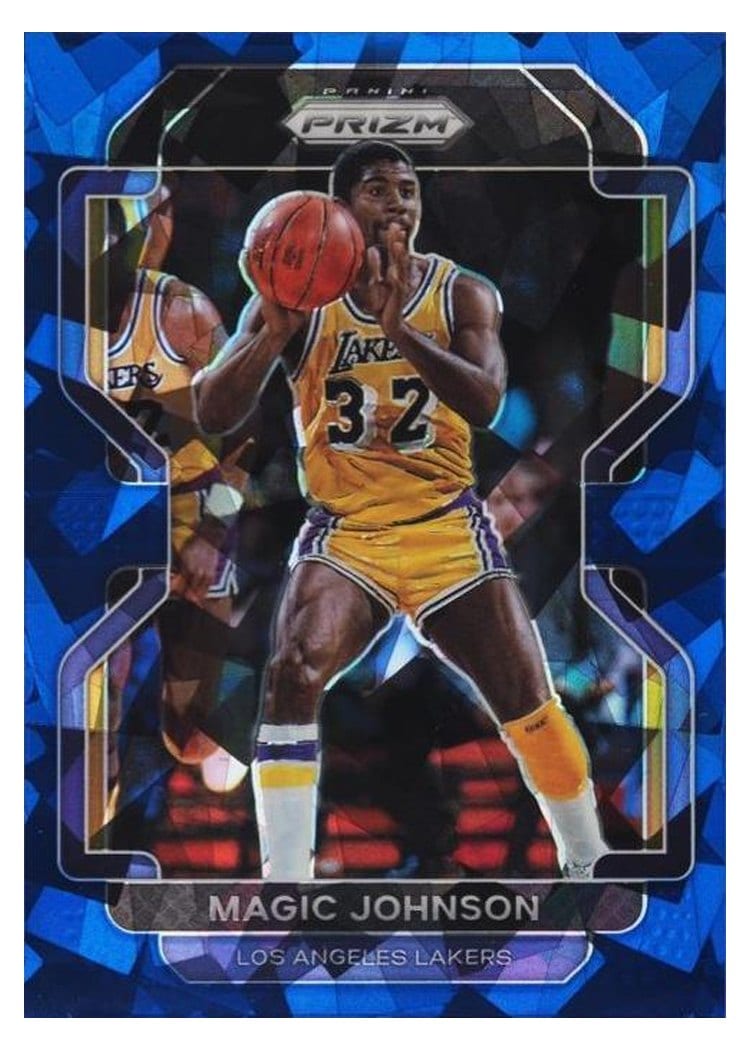 2021-22 Panini Prizm Base Set Magic Johnson #248 card