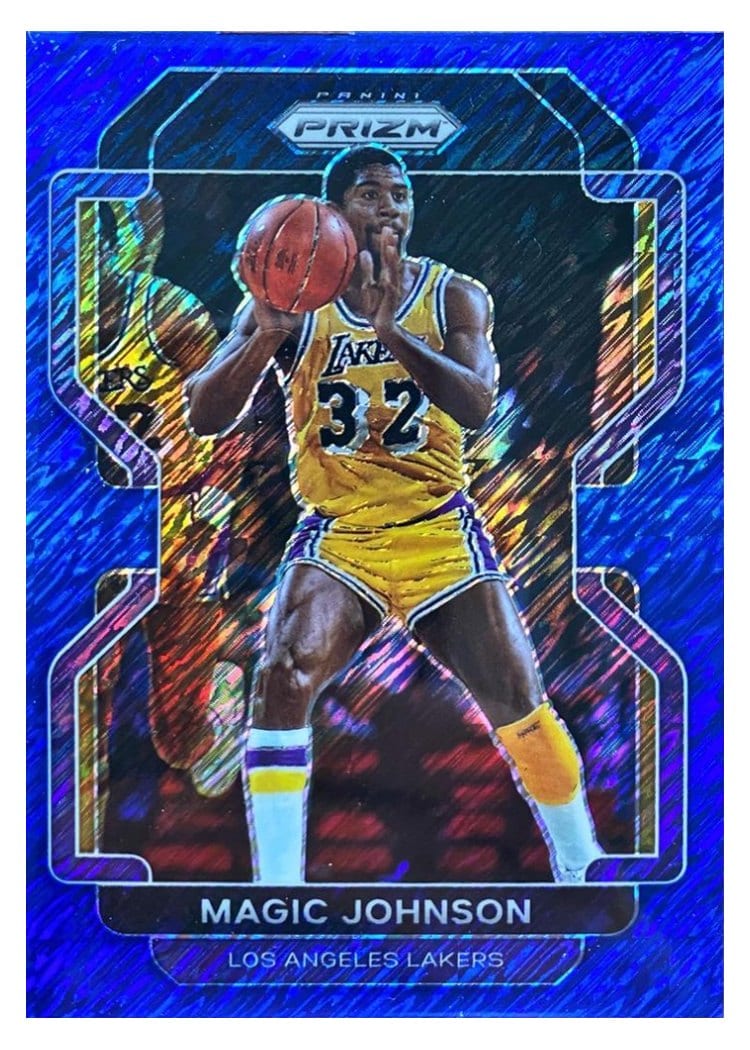 2021-22 Panini Prizm Base Set Magic Johnson #248 card