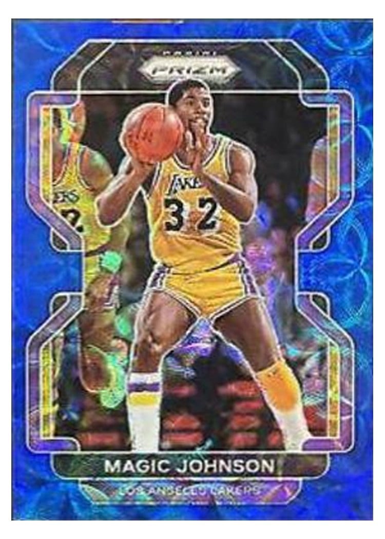 2021-22 Panini Prizm Base Set Magic Johnson #248 card