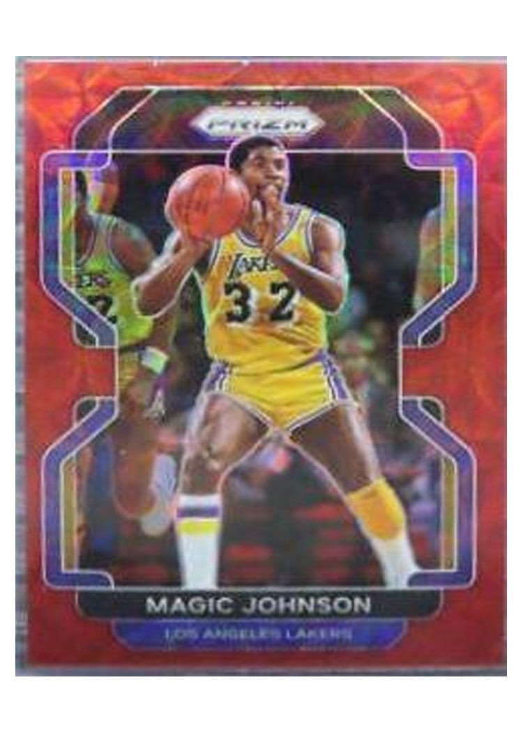 2021-22 Panini Prizm Base Set Magic Johnson #248 card